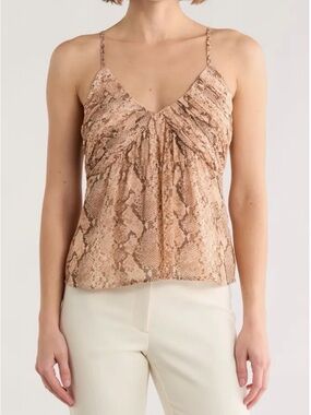 Robert Rodriguez Snake Print Cami Top S NWT Animal Print Cami